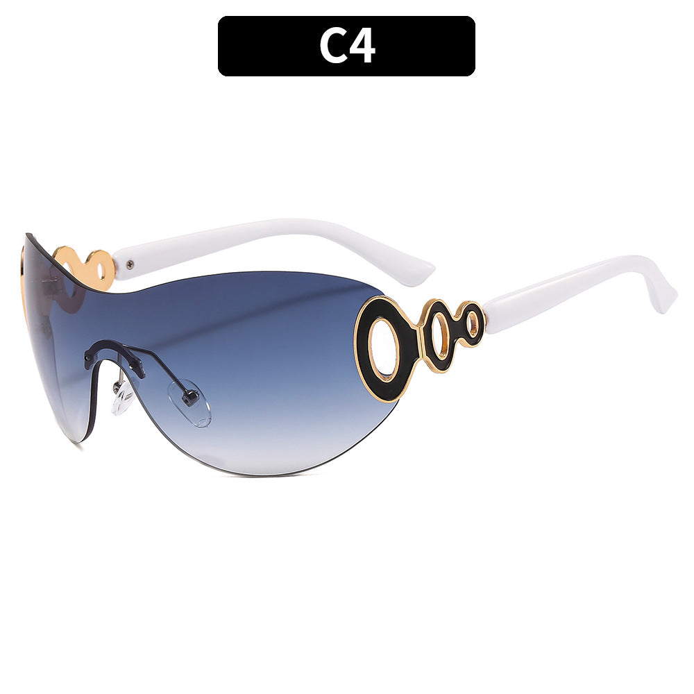 Wholesale Y2K Frameless PC Sunglasses